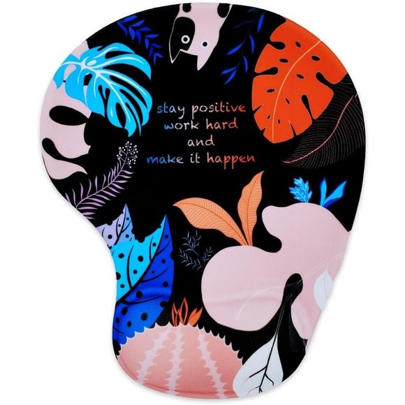 Silicone Non-Slip Special-Textured Mouse Pad Mat Rubber Base for Laptop